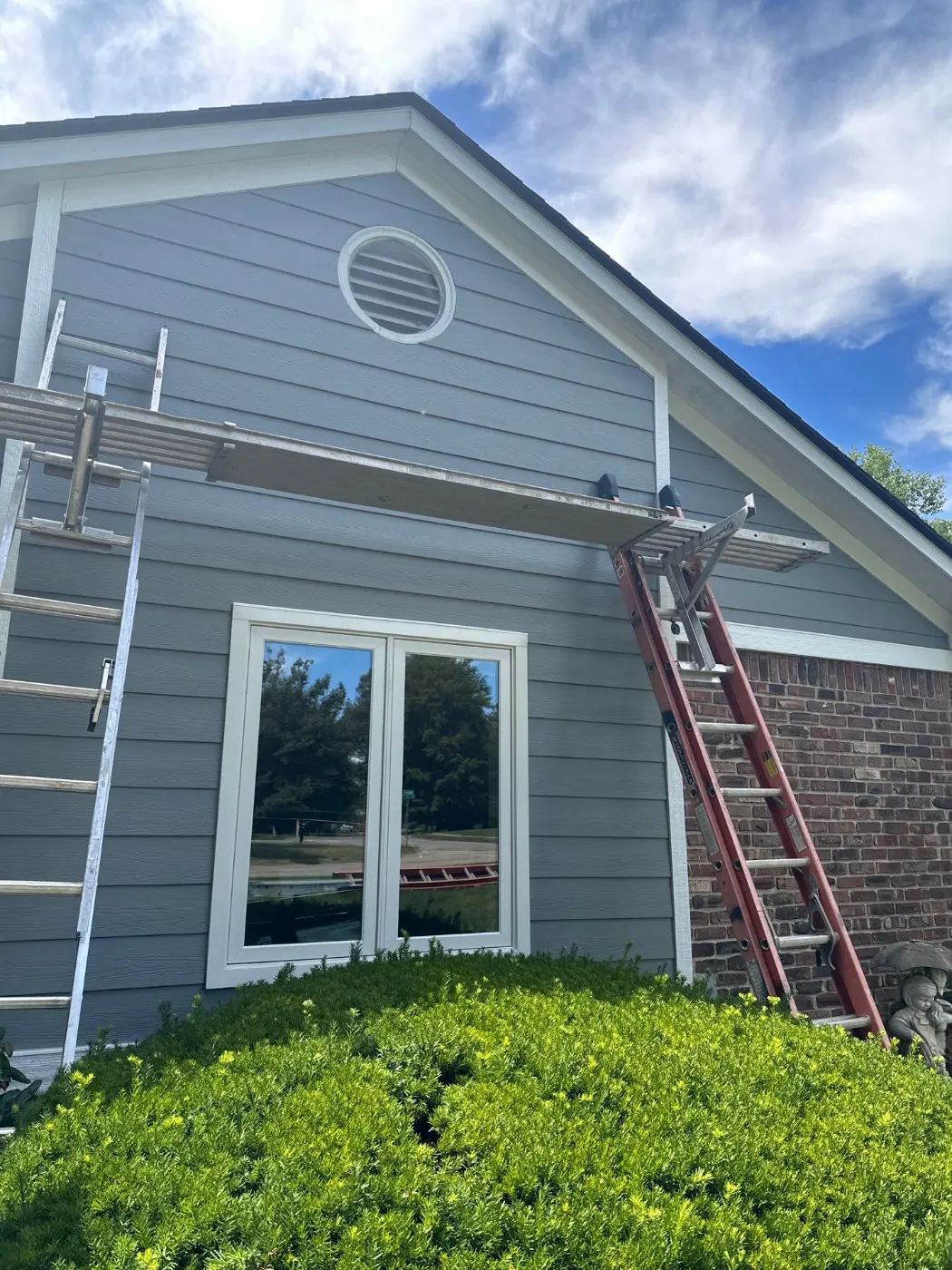 Soffit and fascia work in Bridgewater Club